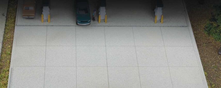 Walthers Cornerstone 3886  Modern Parking Lot - 8 Sections