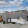 Walthers Cornerstone 4105  HO Modern Concrete Grocery Warehouse