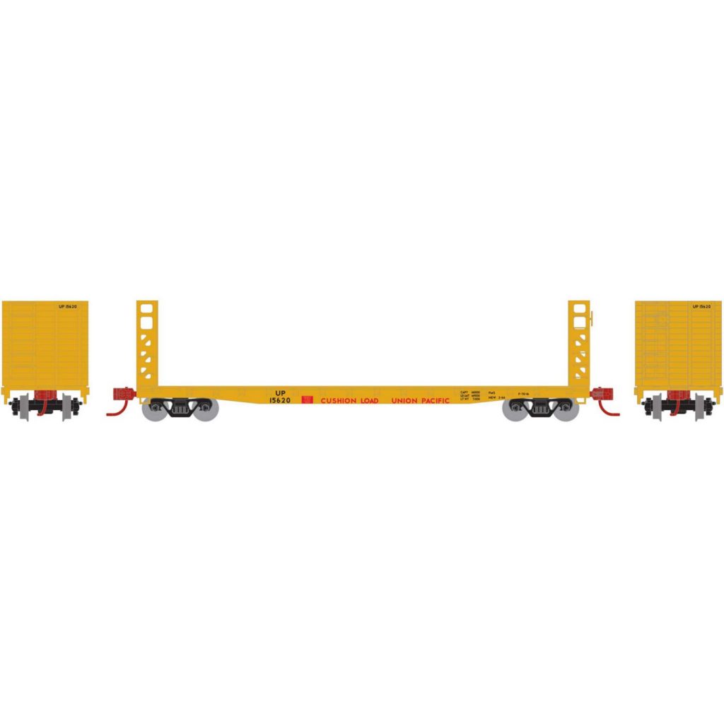 Athearn 24315   N 53’ GSC Bulkhead Flat, UP #15641