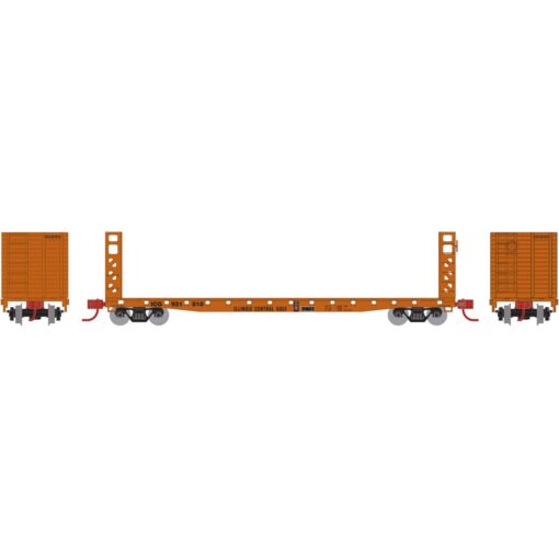 Athearn 24319   N 53’ GSC Bulkhead Flat, ICG #921822