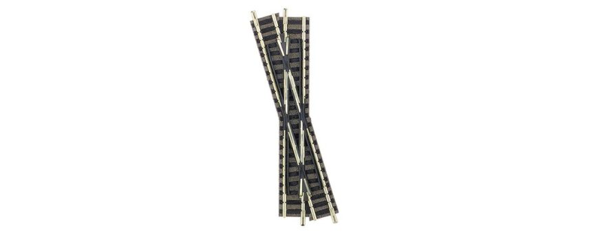 Fleischmann 9162  N Crossover 15°, left hand crossing, length 111mm