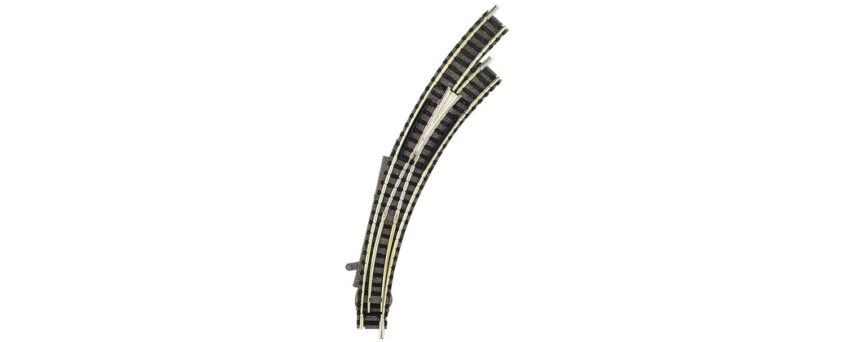 Fleischmann 9169  N Right hand curved point for manual operation with current-conducting frog
