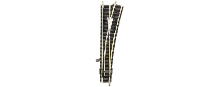 Fleischmann 9179  N Right hand standard point for manual operation, with current-conducting frog. Length 111mm