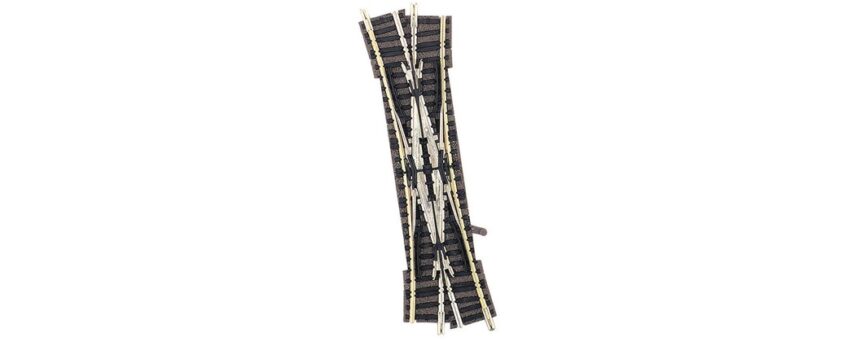 Fleischmann 9184  N  Double slip for manual operation, left hand crossing, 15°, length 111mm