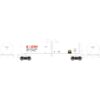 Athearn 13711   N 50′ RTC 20,000 Gallon Tank Car, GATX Emery #29307
