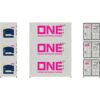 Athearn 17730  N 20’ Reefer Container, ONE (3 Pack)