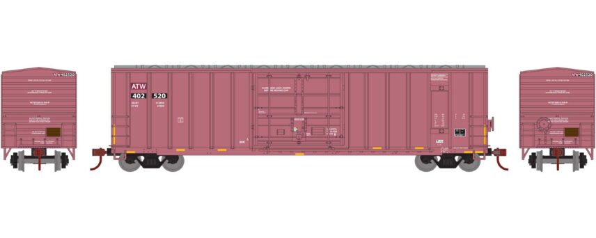 Athearn 2101  50’ FMC Superior Plug Boxcar, ATW