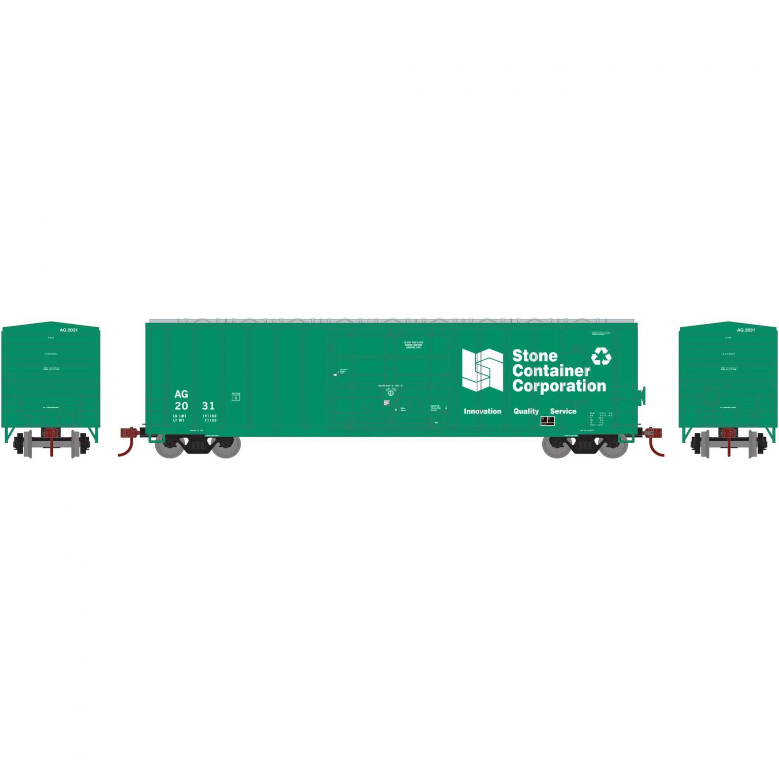 Athearn 2118  50’ FMC Superior Plug Boxcar, AG