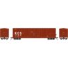 Athearn 2125  N 50’ FMC Superior Plug Boxcar, KCS #172068