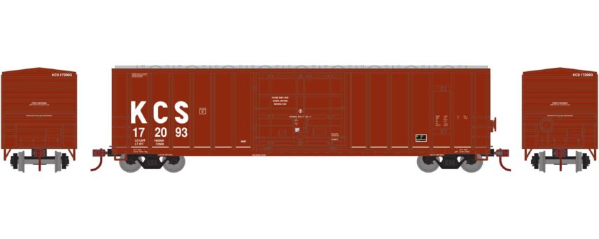 Athearn 2125  N 50’ FMC Superior Plug Boxcar, KCS #172068