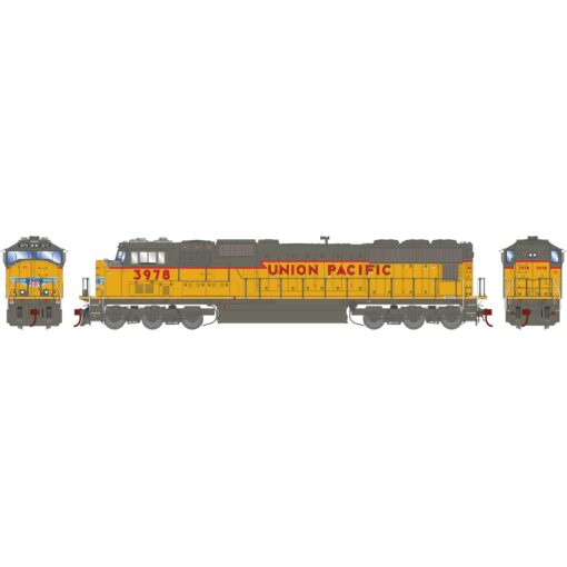 Athearn Genesis 70626  Diesel Locomotive SD70M, UP (Ex-SP) (DCC/Sound) #3978