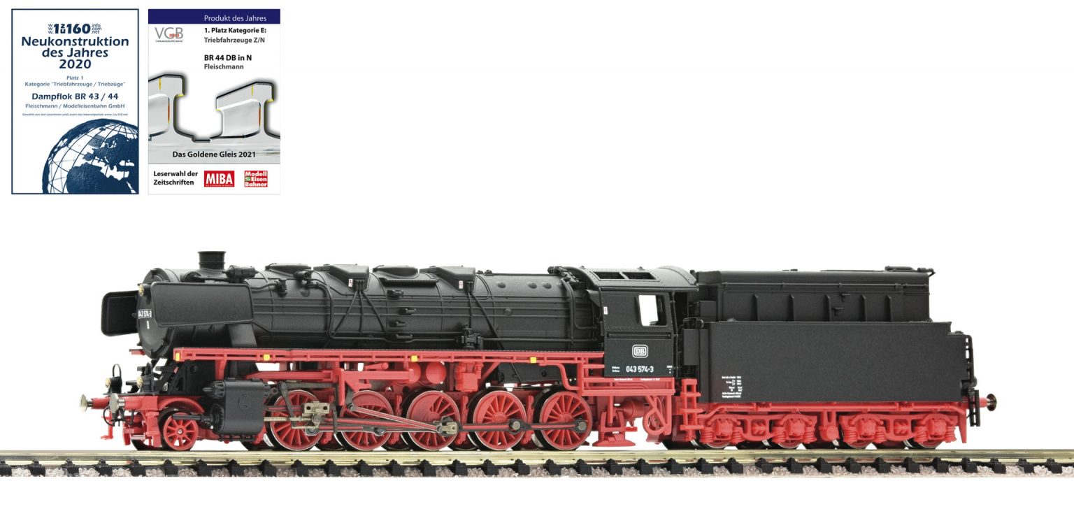 Fleischmann 714474  Steam locomotive class 43, DB (DCC/Sound)