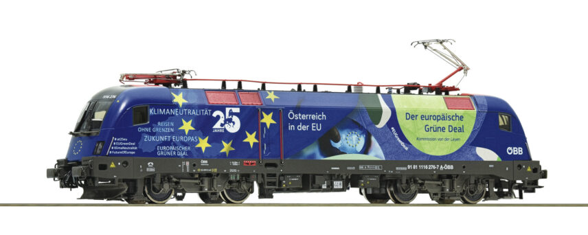 Roco 70501  Electric locomotive 1116 276-7 “25 Years Austria in EU”, ÖBB