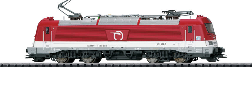 Trix 22186  Electric locomotive class 381, ZSSK (DCC/mfx/Sound)