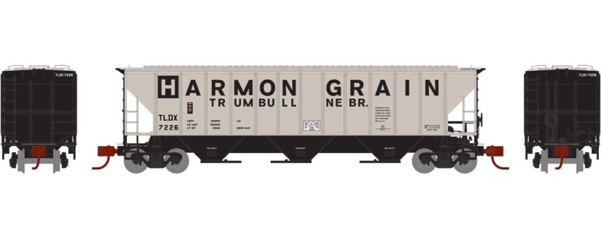 Athearn 27421   PS 4427 Covered Hopper TLDX Harmon Grain