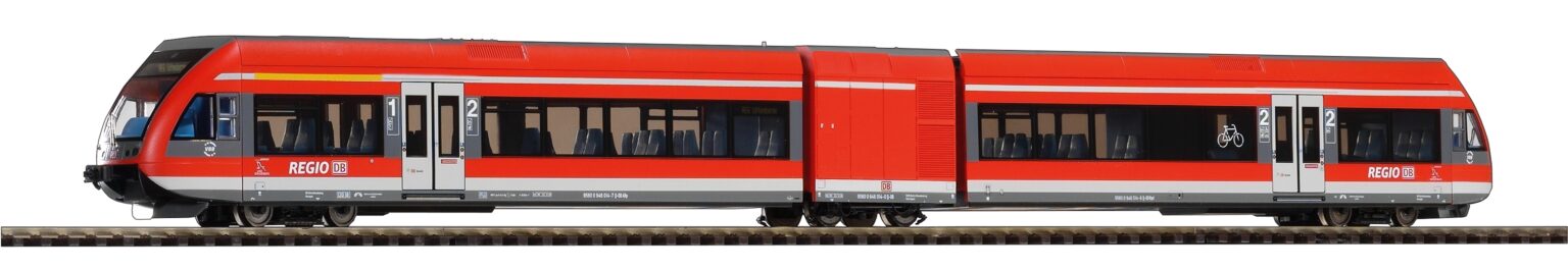Piko 59520   2-piece Diesel Railcar class 646 "Stadler", DB AG