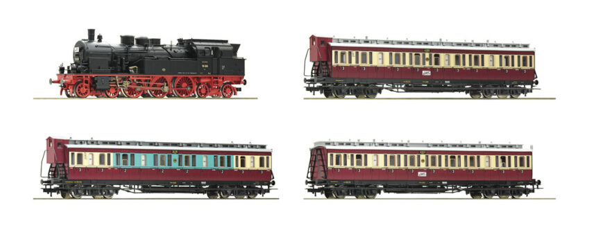 Roco 61477  4 piece set: “Ruhr Schnellverkehr”, DRG