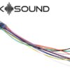 ESU 58813  LokSound 5 micro DCC/MM/SX/M4 "blank decoder", single wires, with Speaker 11x15mm
