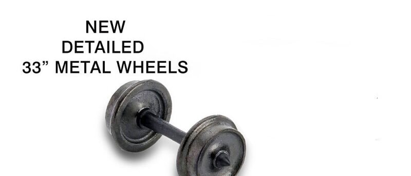 Micro Trains 00312020 (403)   N 33" Metal Wheels (12-axle pack)