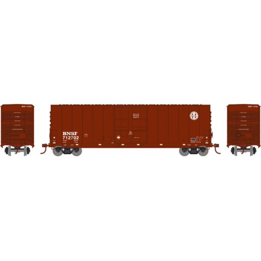 Athearn 1413  50' HC Plug Door Box, BNSF/Round Logo