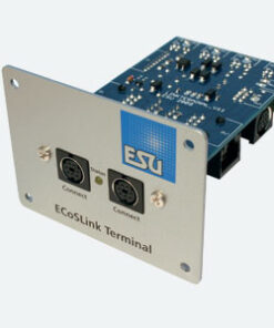 ESU 50099  ECoSLink Terminal bus distribution plate, 6 slave jacks, with 0.9m cable