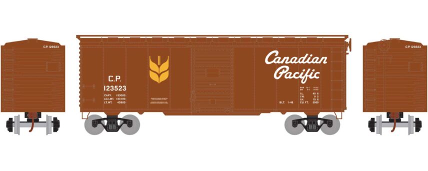 Athearn 73719  40' YSD Box CPR Script, Grain Service #123523