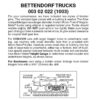 Micro Trains 00302022 (1003)   N Bettendorf trucks w/medium ext. couplers. 1 pr