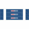 Athearn 17637  40' High-Cube Container, CMA-CGM  (3 Pack)