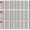 Athearn 17640  40' High-Cube Container, OOCL  (3 Pack)