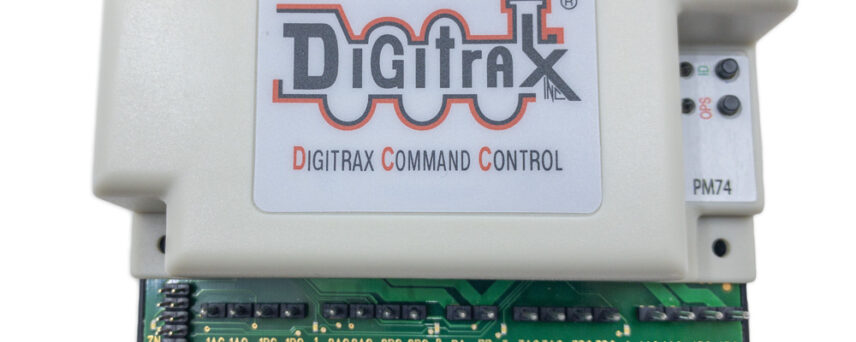 Digitrax PM74  Power Manager with Occupancy and Transponding detection for 4 sub-districts