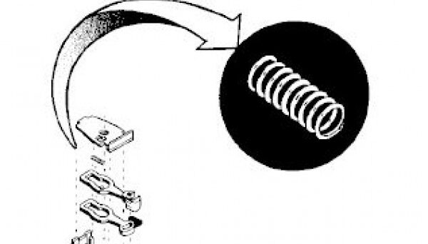Micro Trains 00112001 (1952)   N-1 Centering Springs (12 ea)
