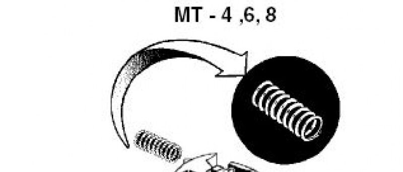 Micro Trains 00112003 (1954)   N-3 Centering Springs (12 ea)