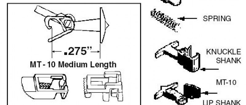 Micro Trains 00130013 (1129)     Medium Universal Coupler (2 pr)