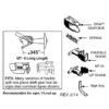 Micro Trains 00130014 (1130)    Long Universal Coupler (2 pr)