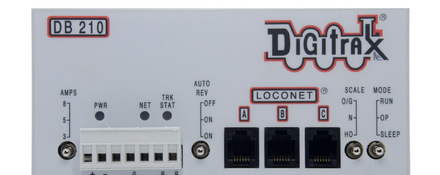 Digitrax  DB210 Single 3/5/8 Amp AutoReversing DCC Booster