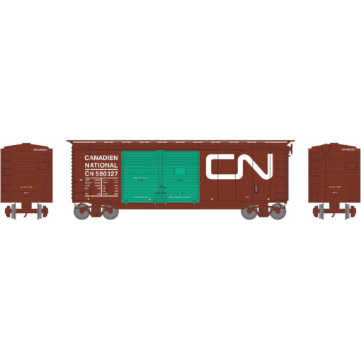 Athearn 16058   40’ Double Door Box Car, CN #580001