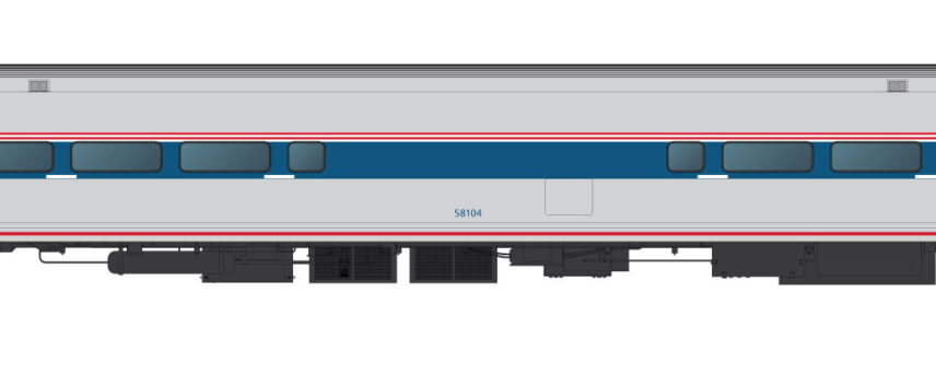 Rapido Trains 128035  Horizon Club-Dinette PH VI, Amtrak