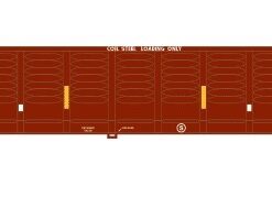Trainworx 25213-09   Corrugated 52’6” gondola, NS