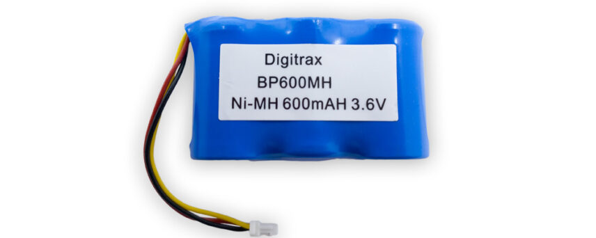 Digitrax BP600MH Ni-MH 600mAH 3.6v Battery Pack
