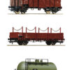 Roco 76018   3 piece set: Goods train, CSD