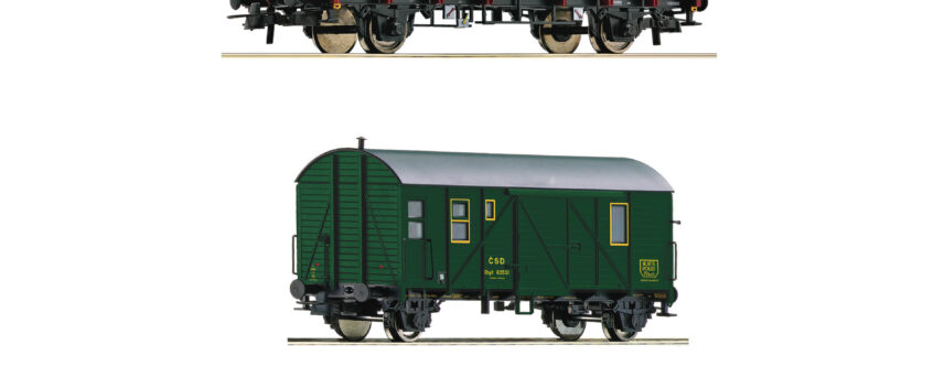 Roco 76019   3 piece set: Track maintenance train, CSD