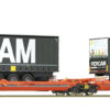 Roco 77394  Articulated double pocket wagon T3000e, Wascosa