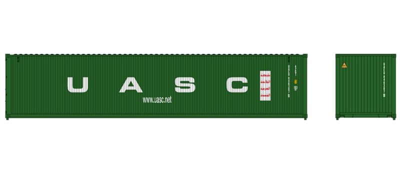 Atlas 20006547   40’ Standard Height Containers, UASC (3 Pack)