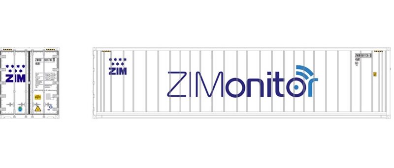 Atlas 20006730   40' Refrigerated Container, ZIM (MONITOR) (3 Pack)