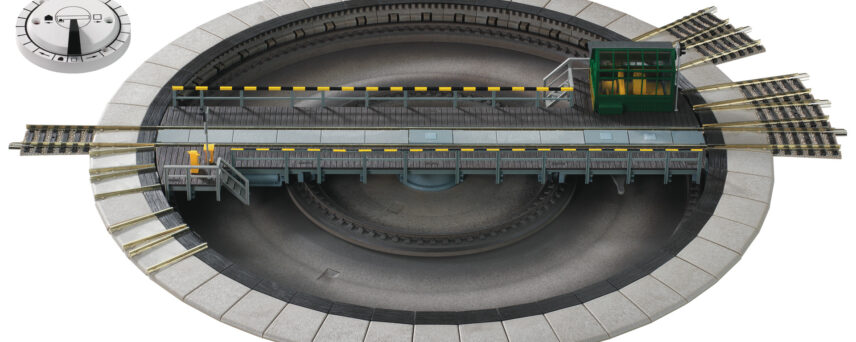 Fleischmann 6152  HO Electrically operated turntable