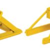 Walthers Track 83108  HO Assembled Track Bumper 4-Pack - Yellow