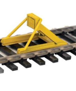 Walthers Track 83108  HO Assembled Track Bumper 4-Pack - Yellow