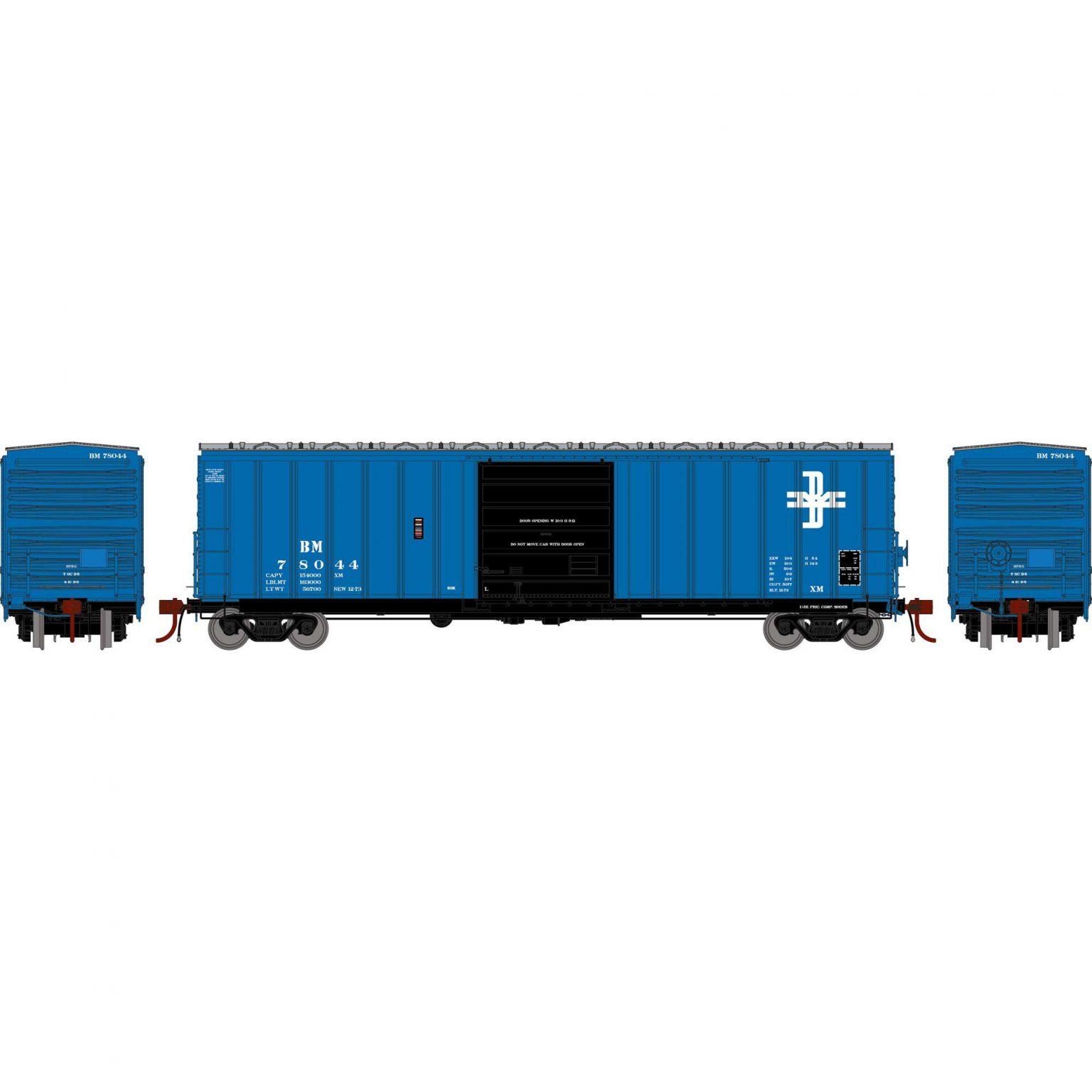 Athearn 26854   50’ SIECO Box Car, B&M