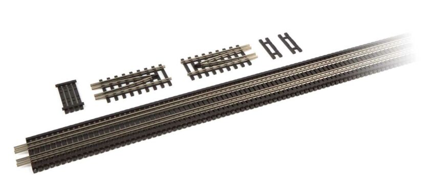 Walthers Track 83004  HO Code 83 Nickel Silver Bridge Track Set - 36"