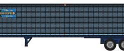 Trainworx 60288-01   40' Corrugated Van Trailer, Werner